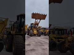 196 KW CAT966 chargeurs à roues d'occasion de 7,1 m3 avec moteur Cat C9,3B