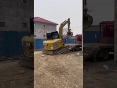 Excavatrice à rouleaux utilisée