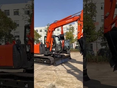 Excavatrice à rouleaux utilisée